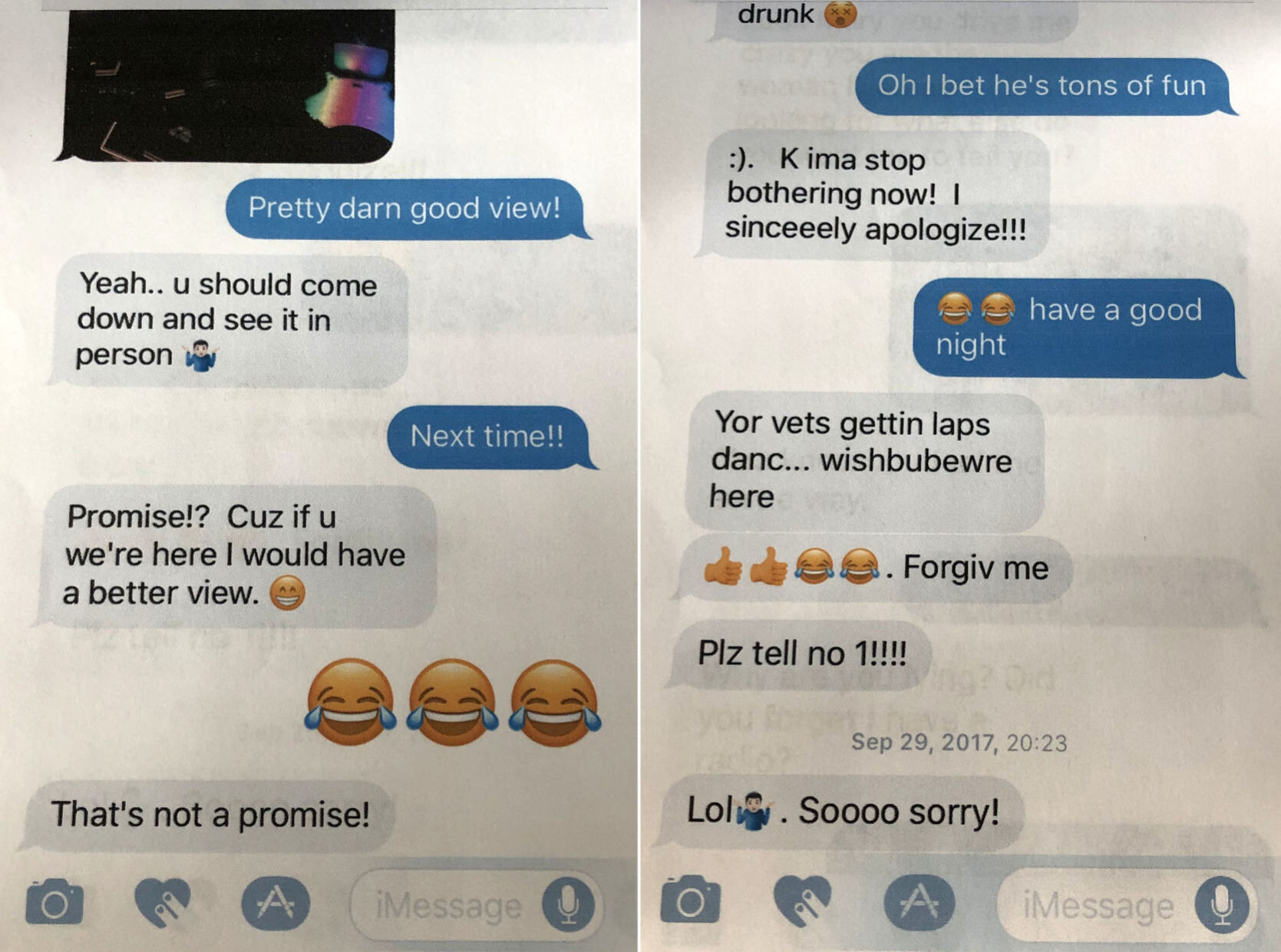 JPD text messages